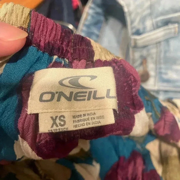 NWT O'Neill midi floral wrap skirt size XS - Picture 4 of 5